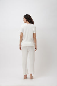 Edris White Co-ord Set