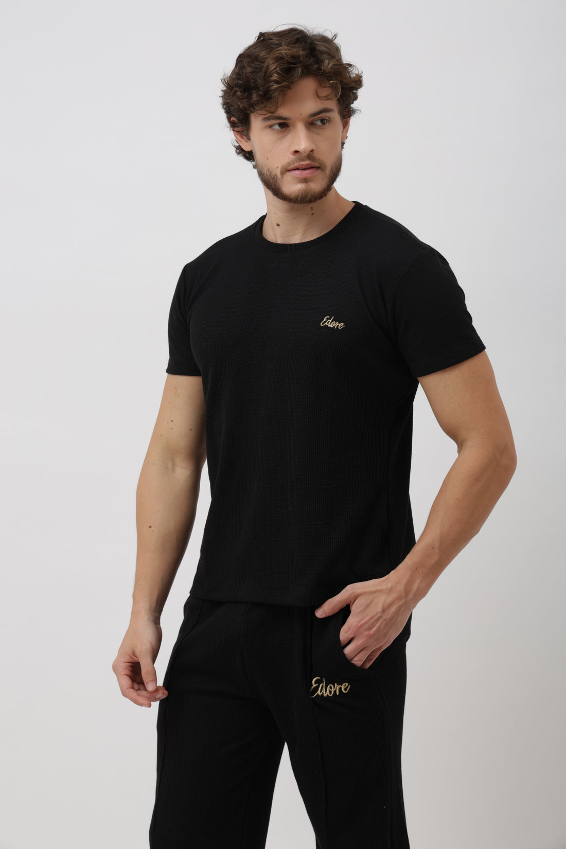 Rowan Men’s Black Relaxed Fit T-Shirt