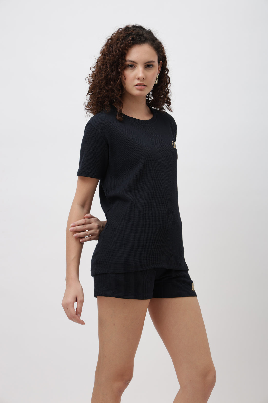 Elené Navy Blue Co-ord Set