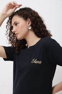 Elené Navy Blue Co-ord Set