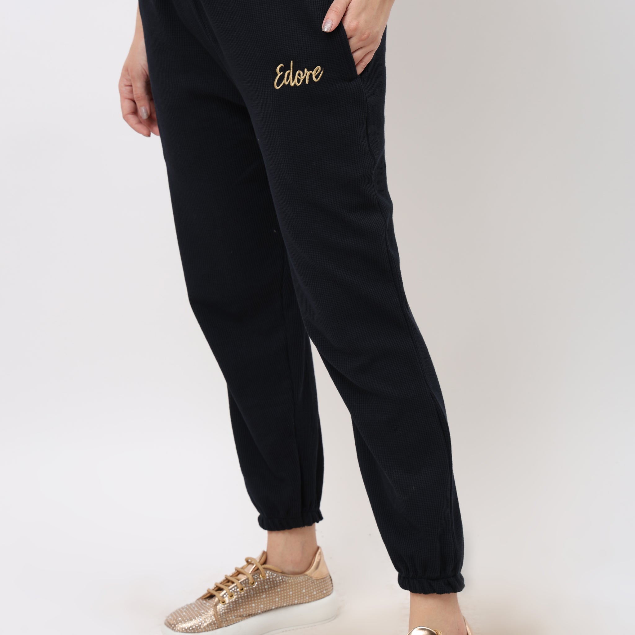 Cera Black Jogger