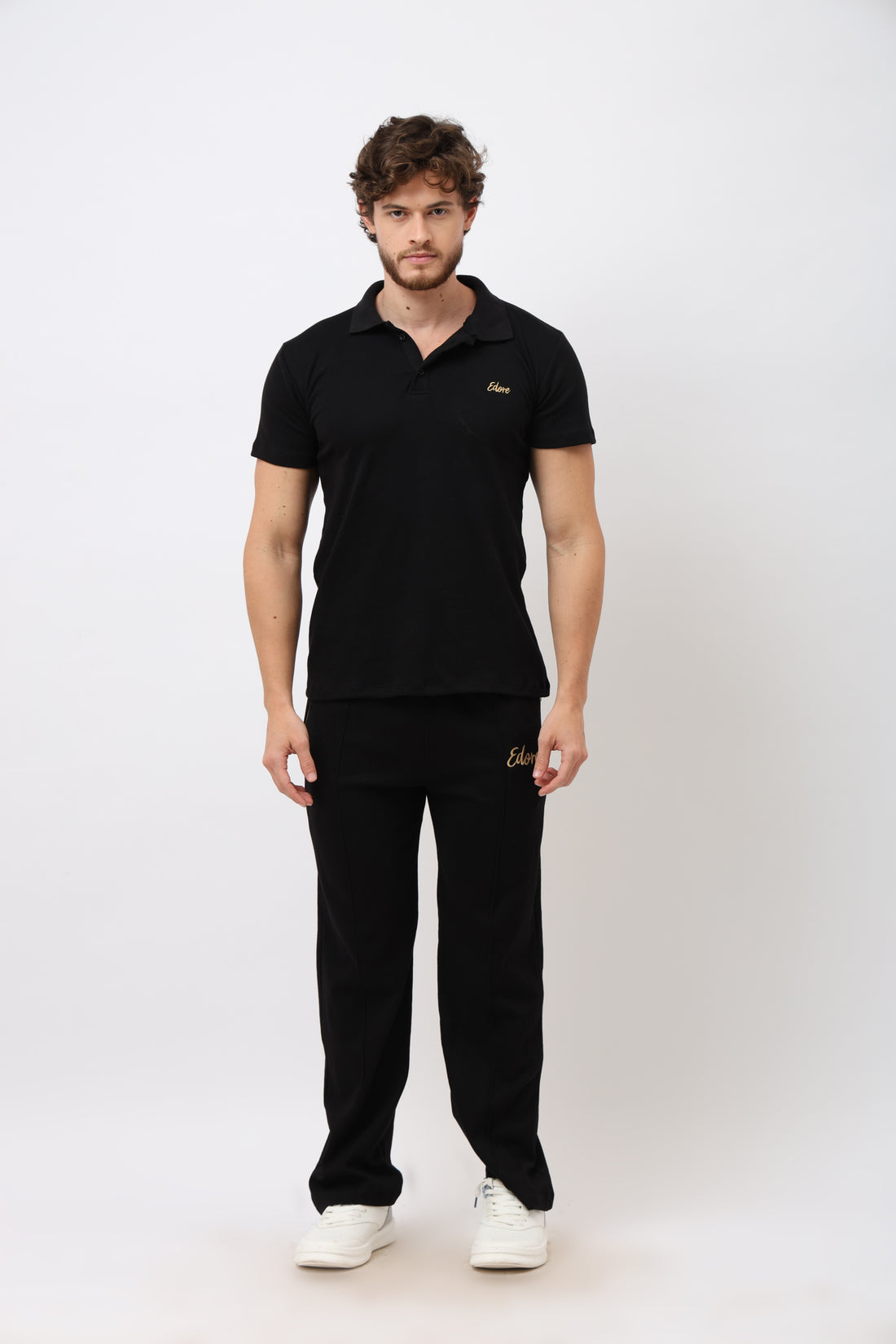 Ryse Unisex Black Polo T-Shirt