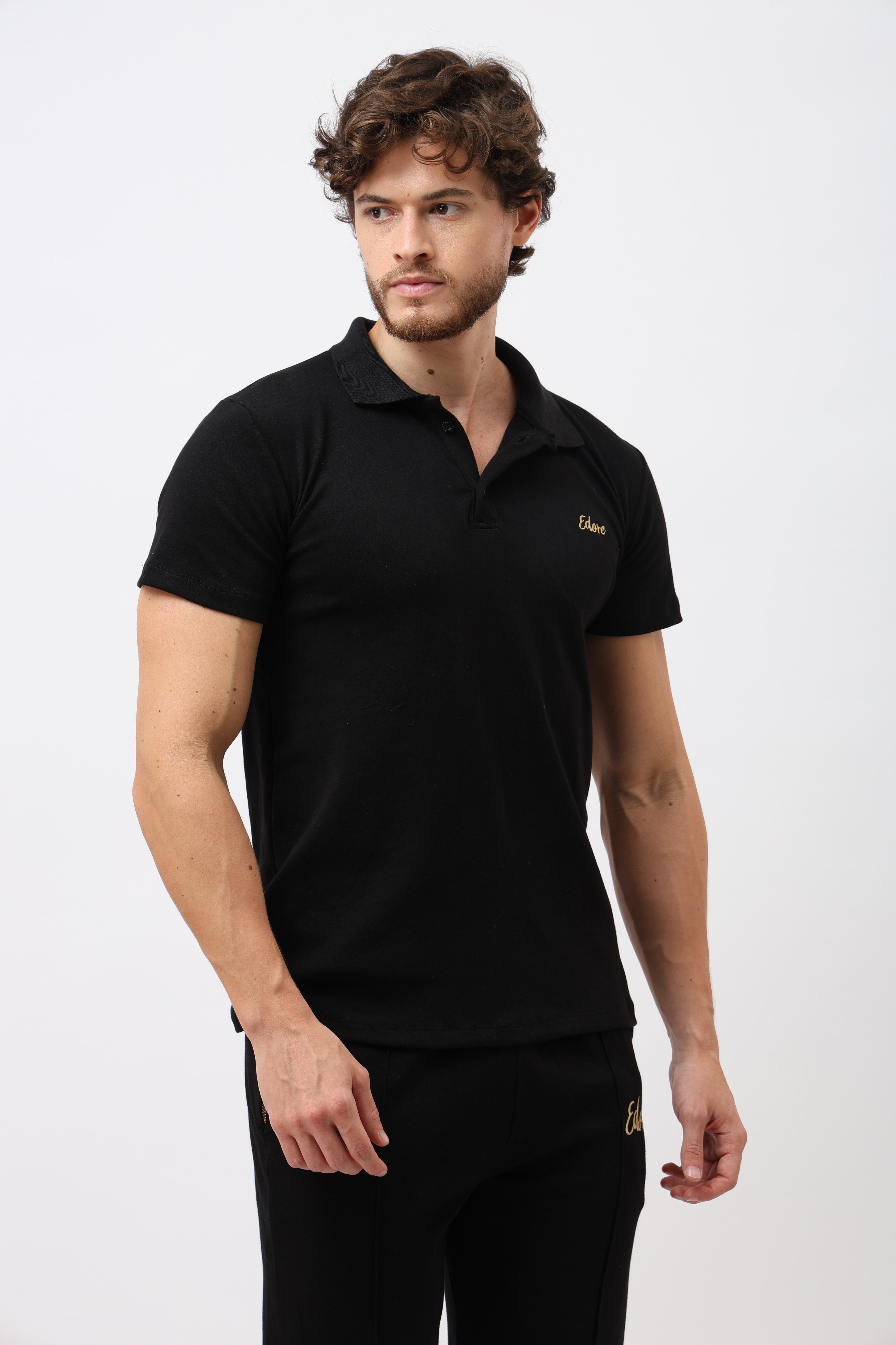 Ryse Unisex Black Polo T-Shirt