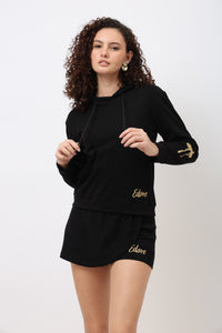 Evania Black Co-ord Set