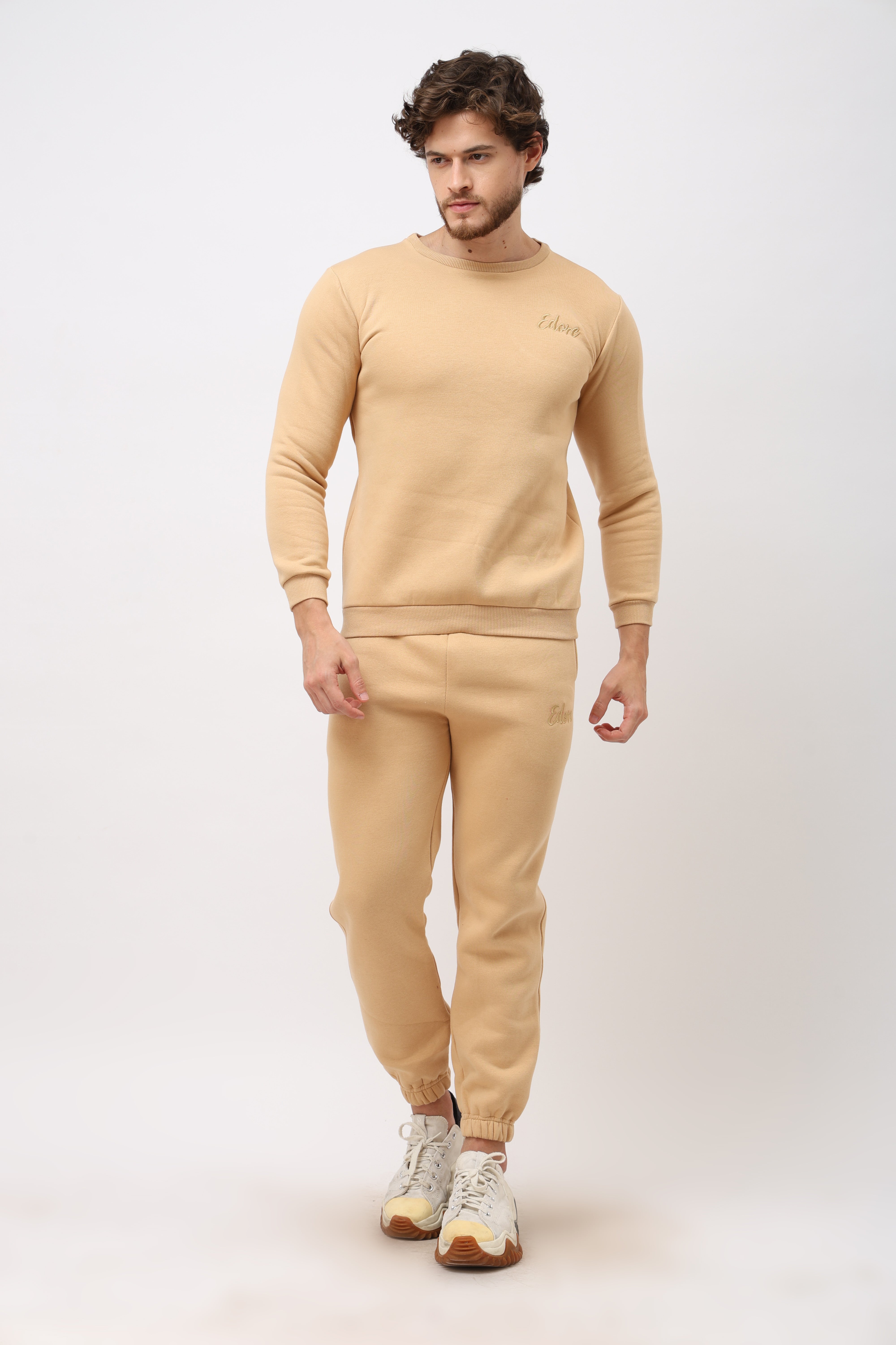 Halo Unisex Beige Joggers