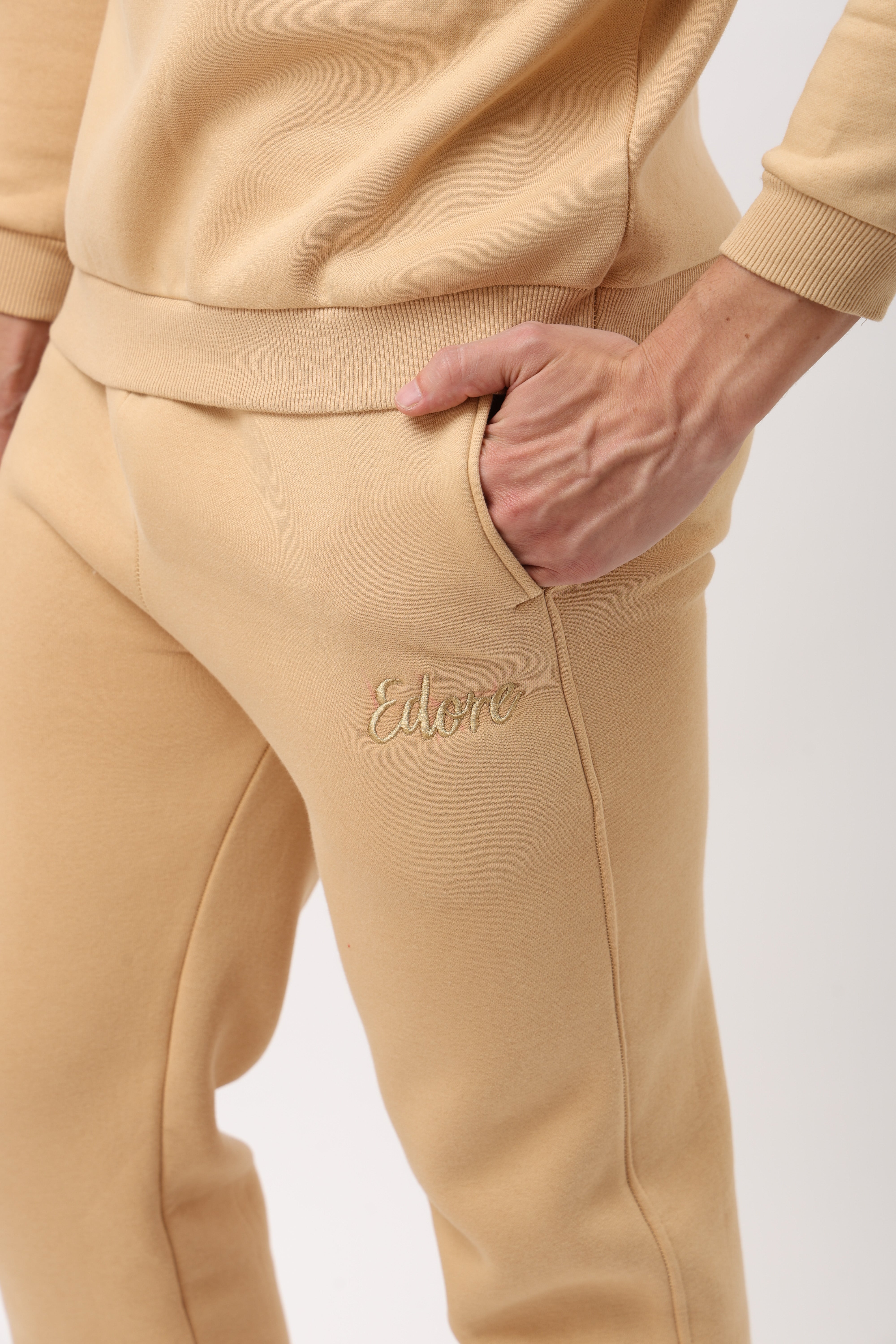 Eron Unisex Beige Sweatshirt