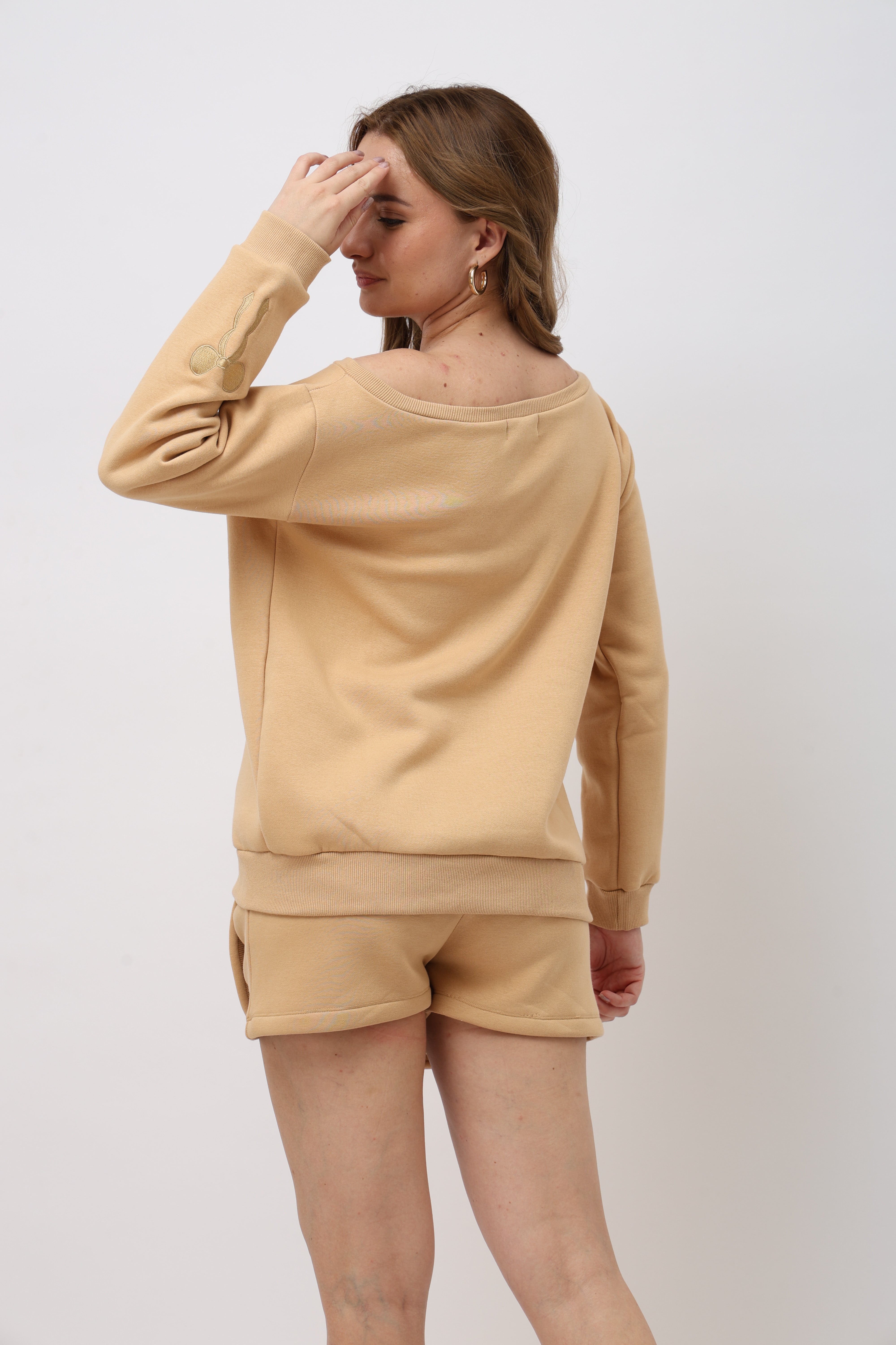 Aven Beige Skort