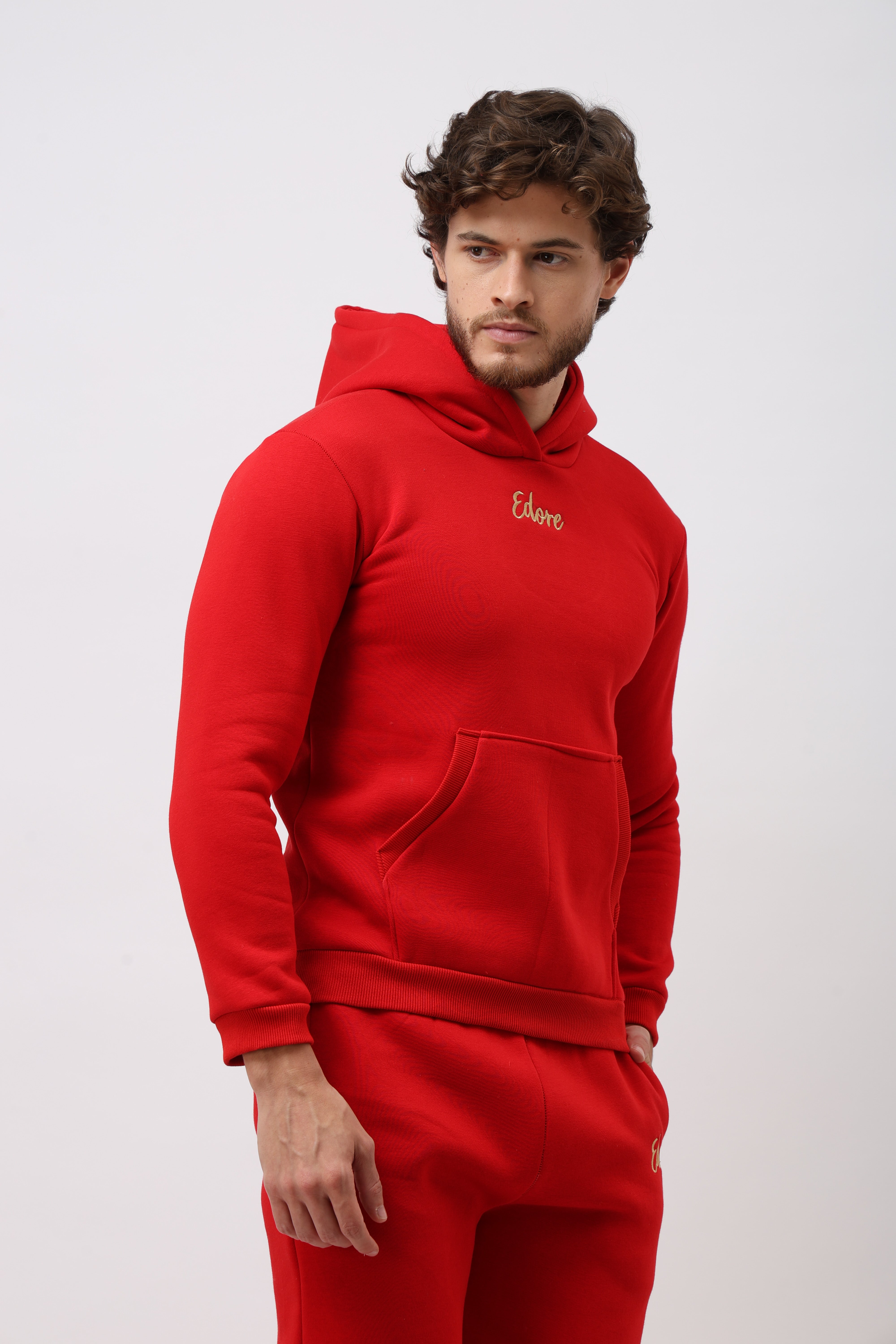 Ruen Red Unisex Co-ord Set