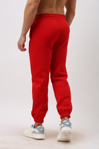 Halo Men's Red Tapered Pyjama