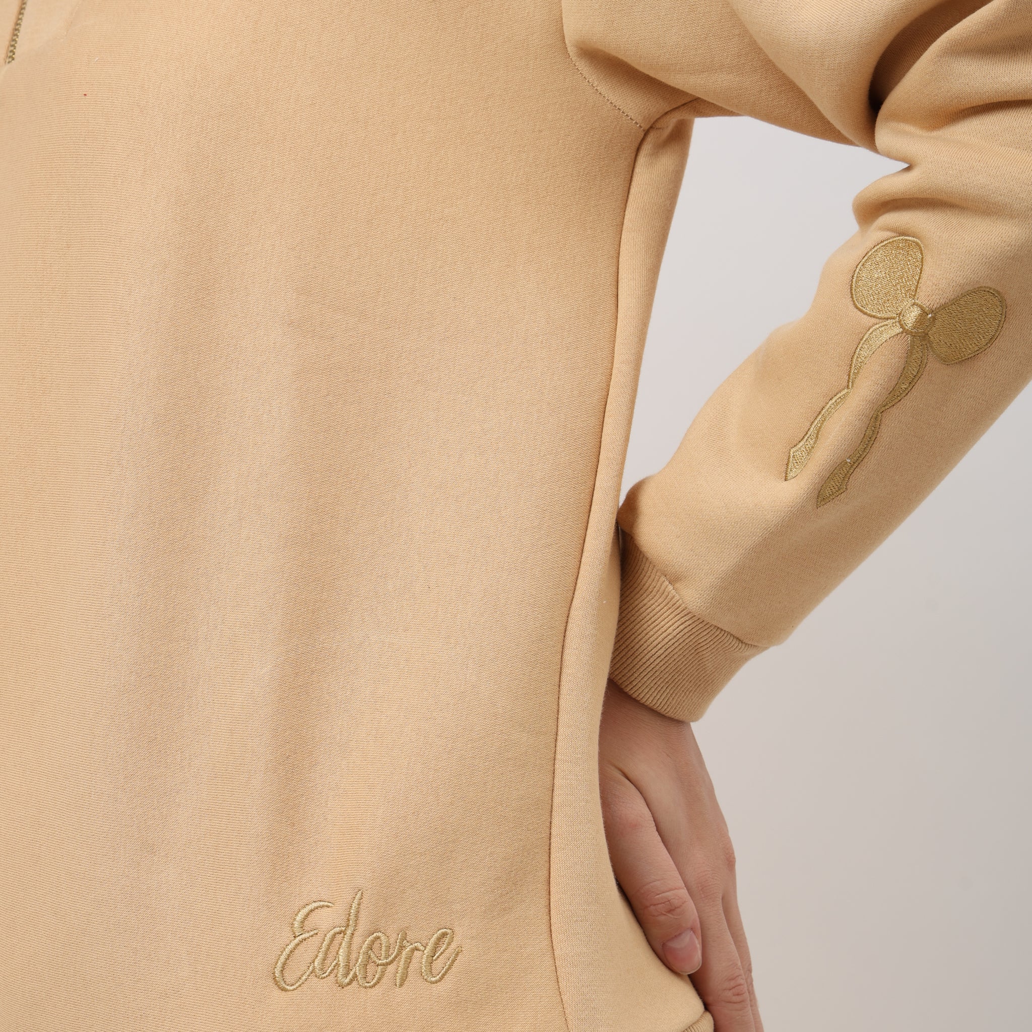 Elva Beige Sweatshirt