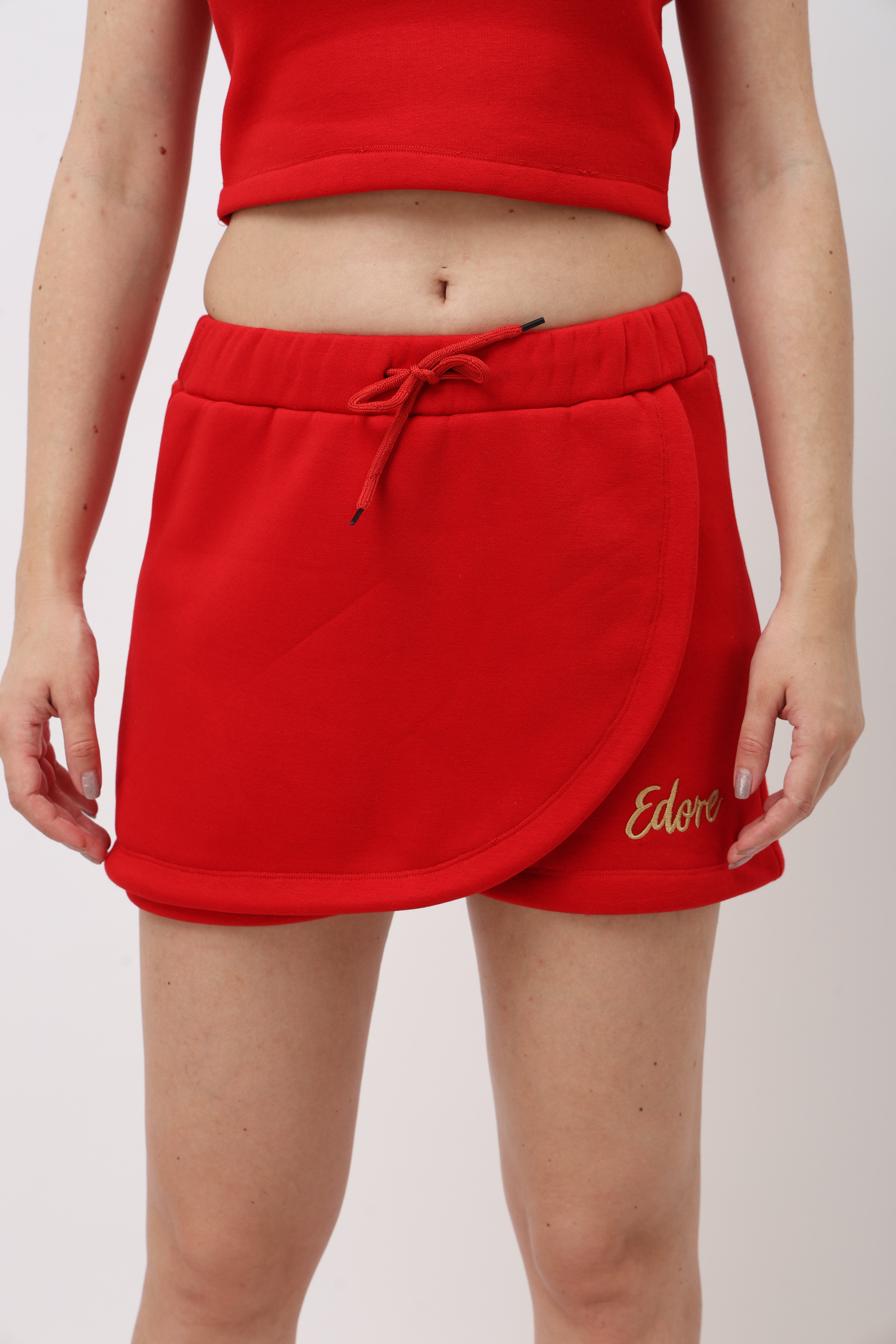 Aven Red Skort