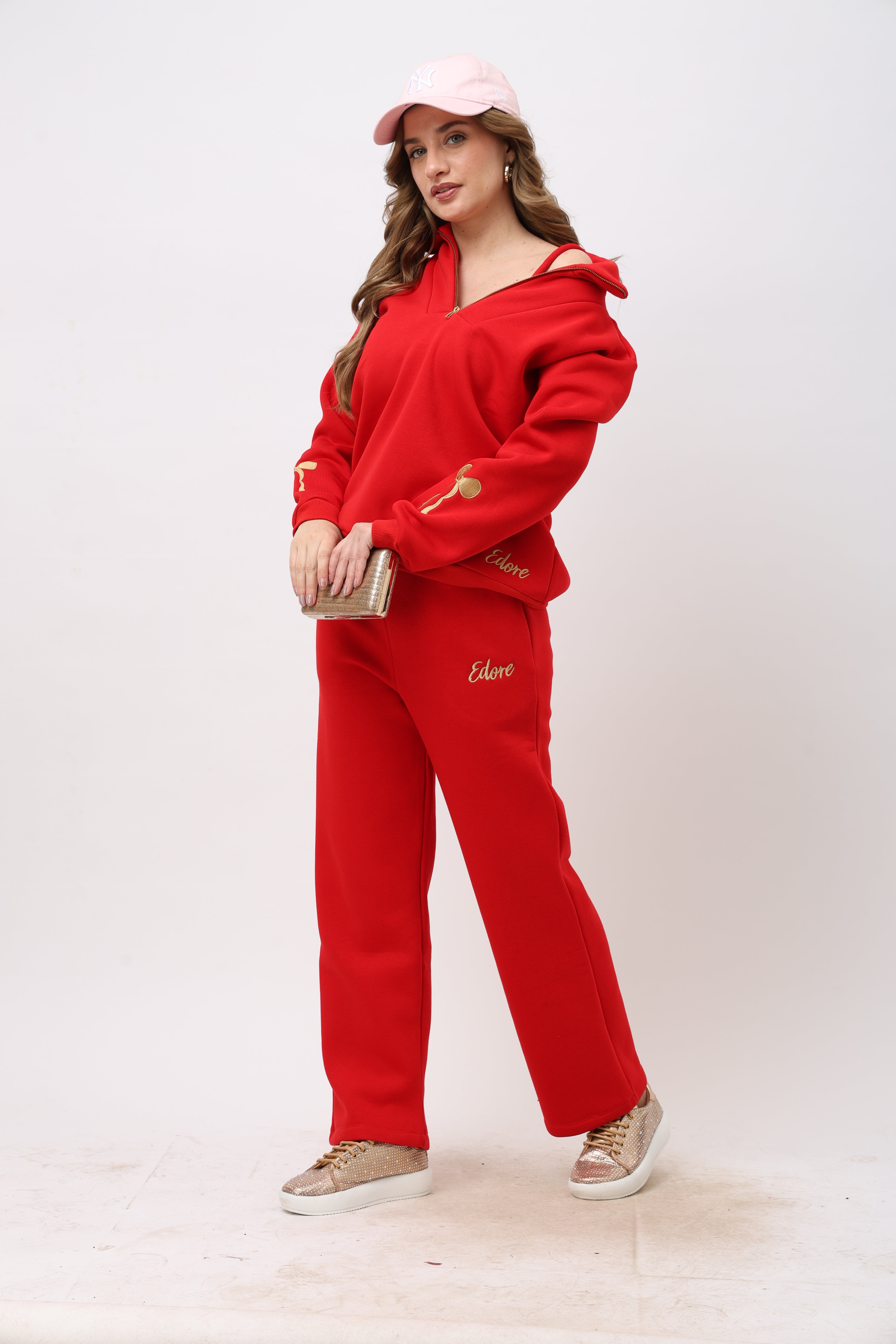 Eyla Red Co-ord Set