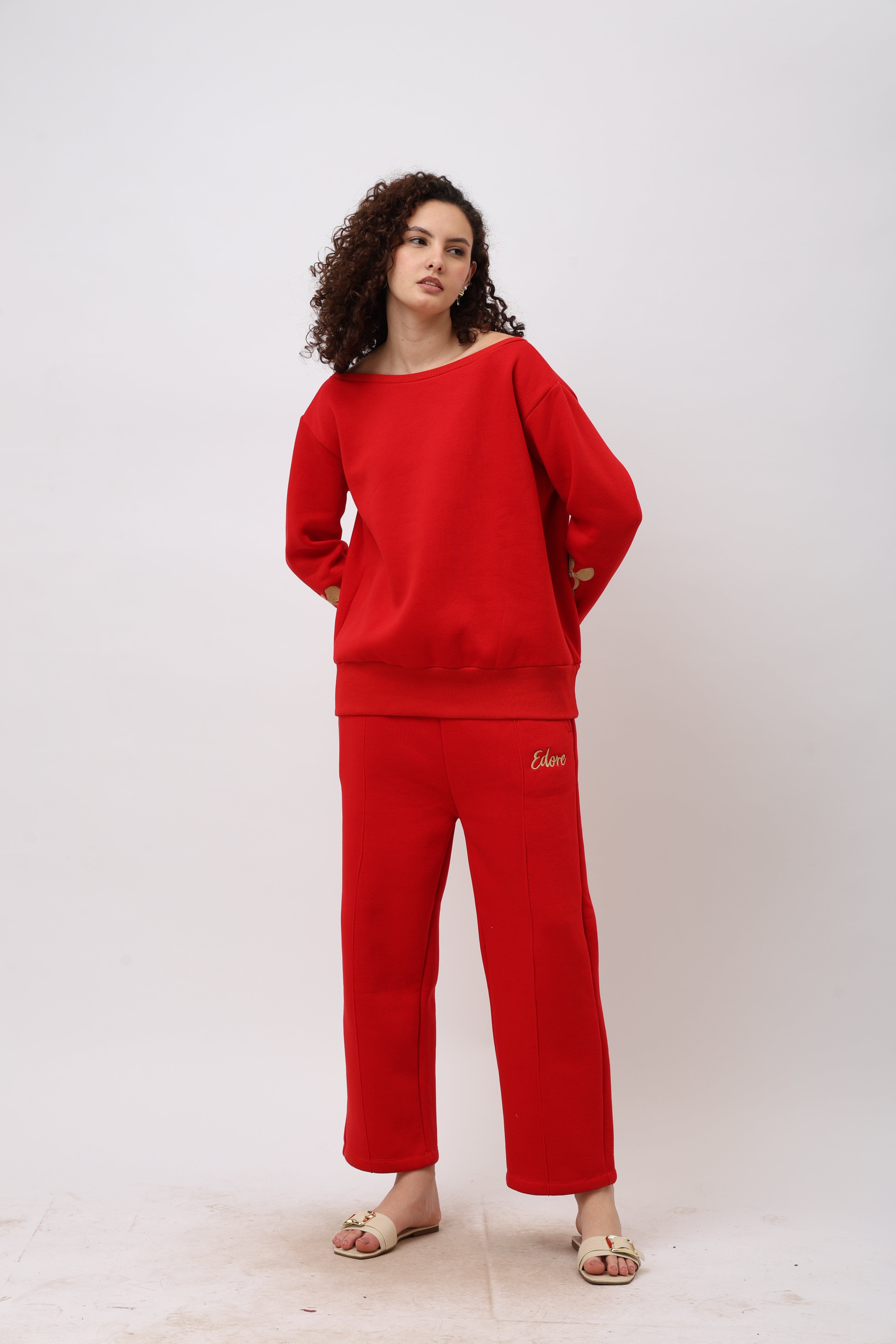 Aivor Red Co-ord Set