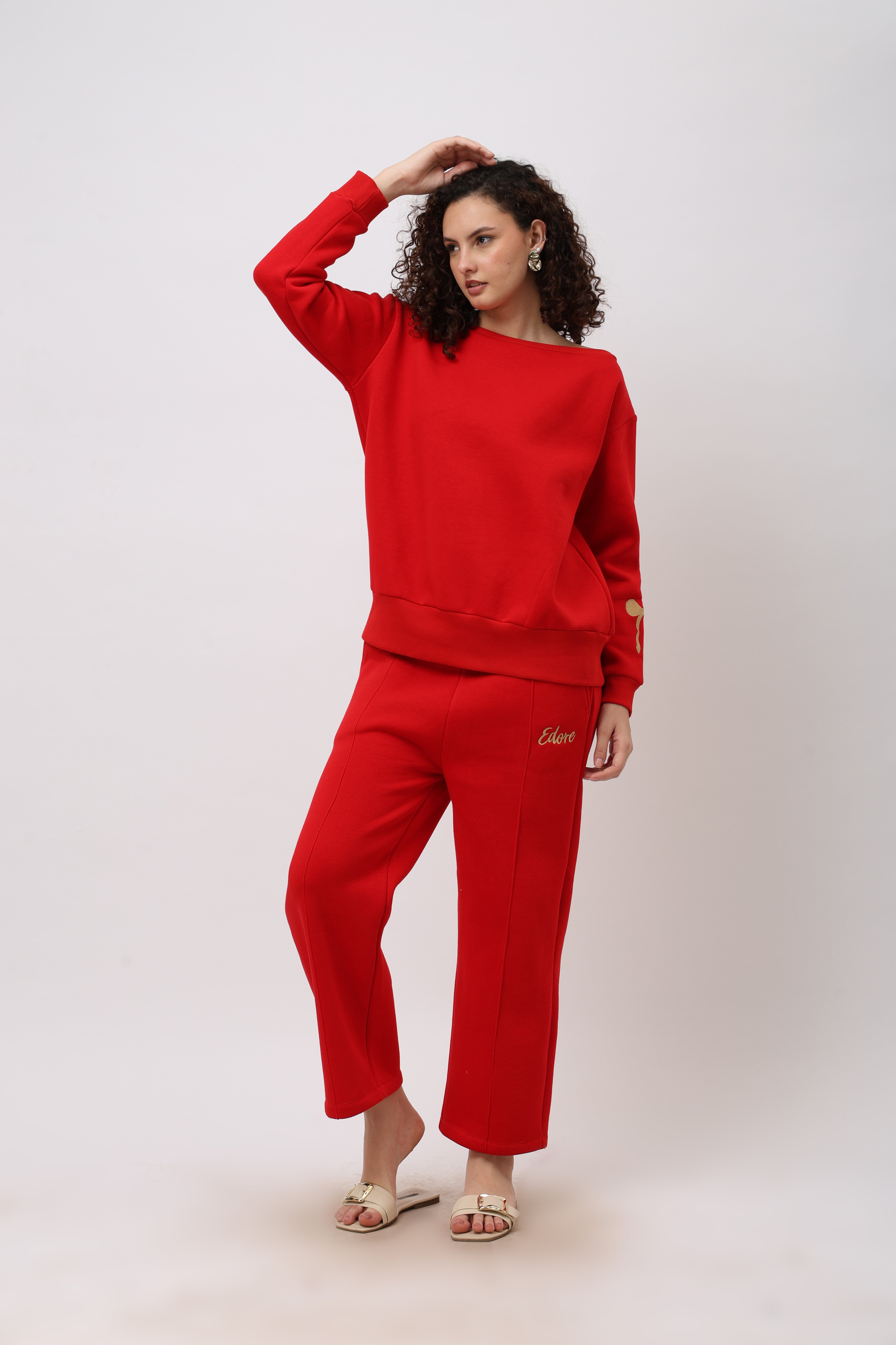 Solin Red Sweatshirt
