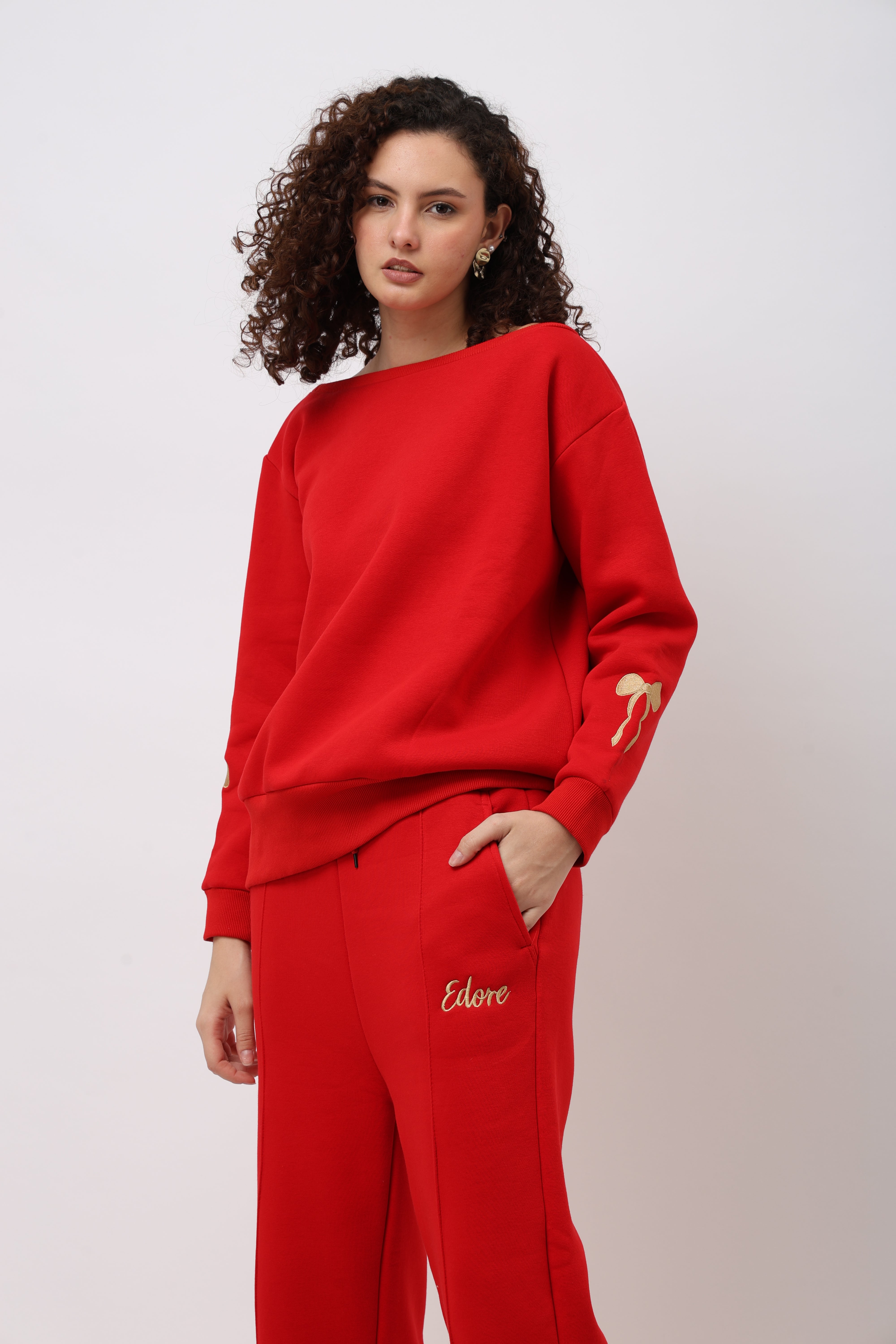 Aivor Red Co-ord Set