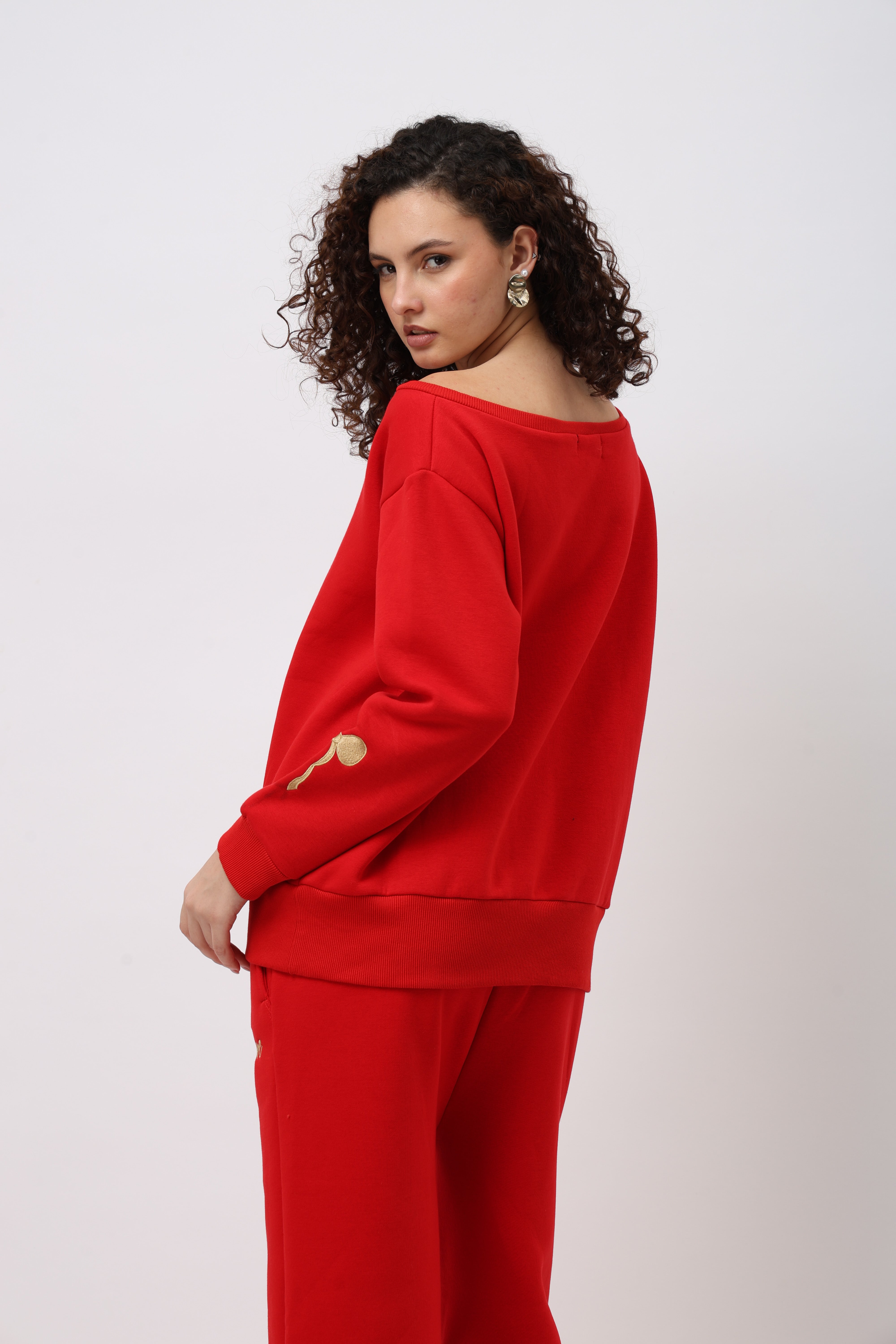 Solin Red Sweatshirt