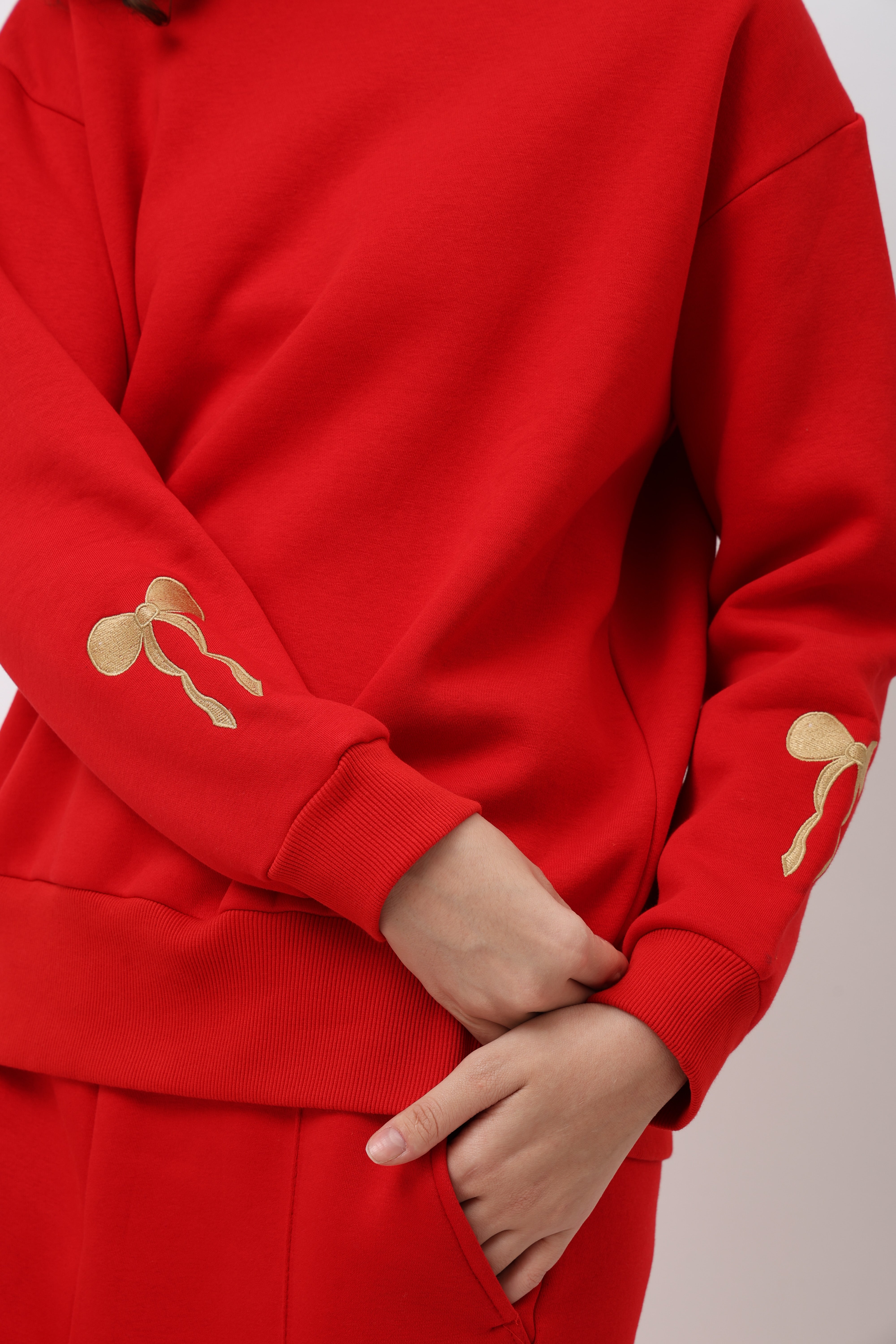 Solin Red Sweatshirt