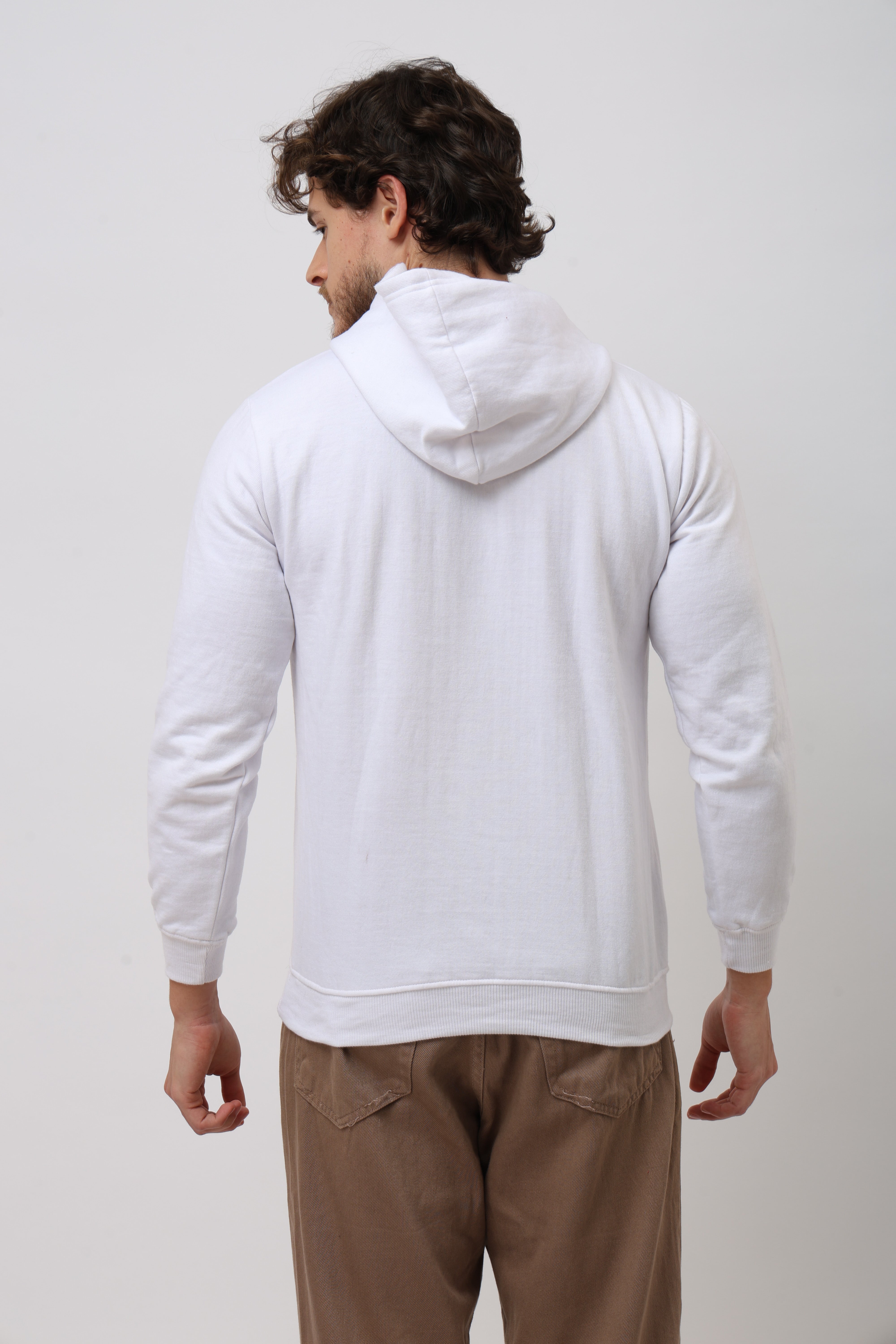 Unisex White Edore Hoodie
