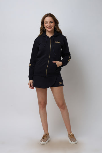 Elvyn Navy Blue Co-ord Set