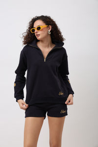 Aurel Navy Co-ord Set
