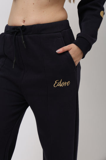 Isola Navy Blue Pintex Pyjama