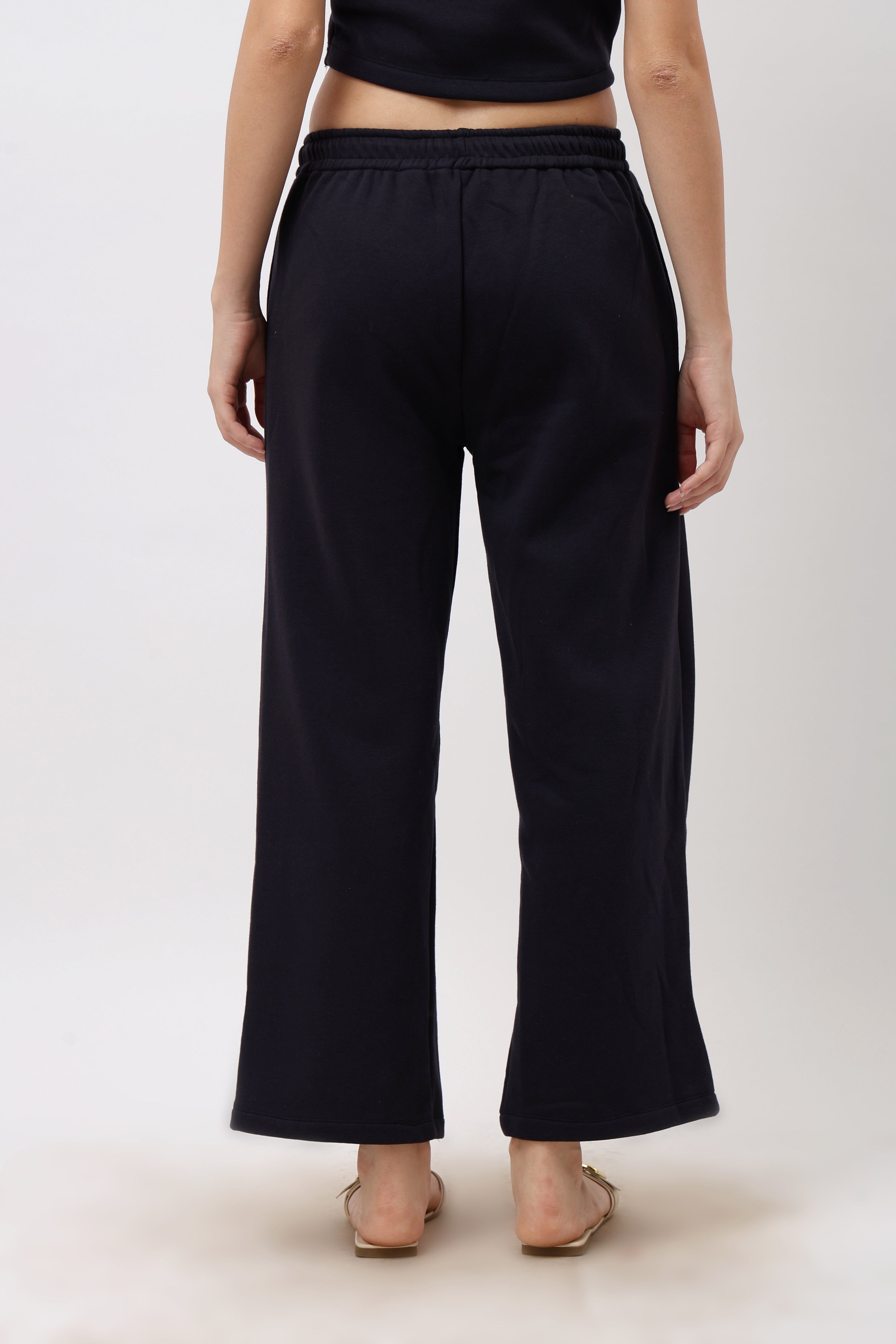 Kaia Navy Blue Relaxed Fit Pyjama