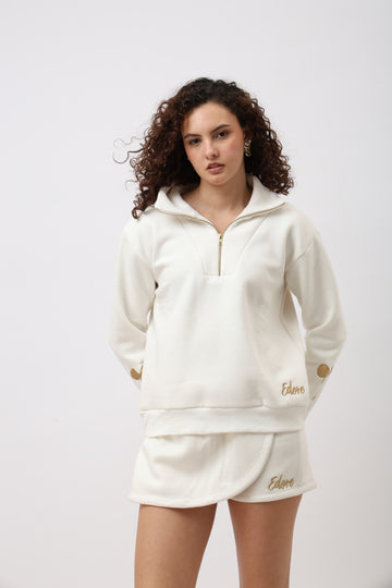 Evara Off White Co-ord Set