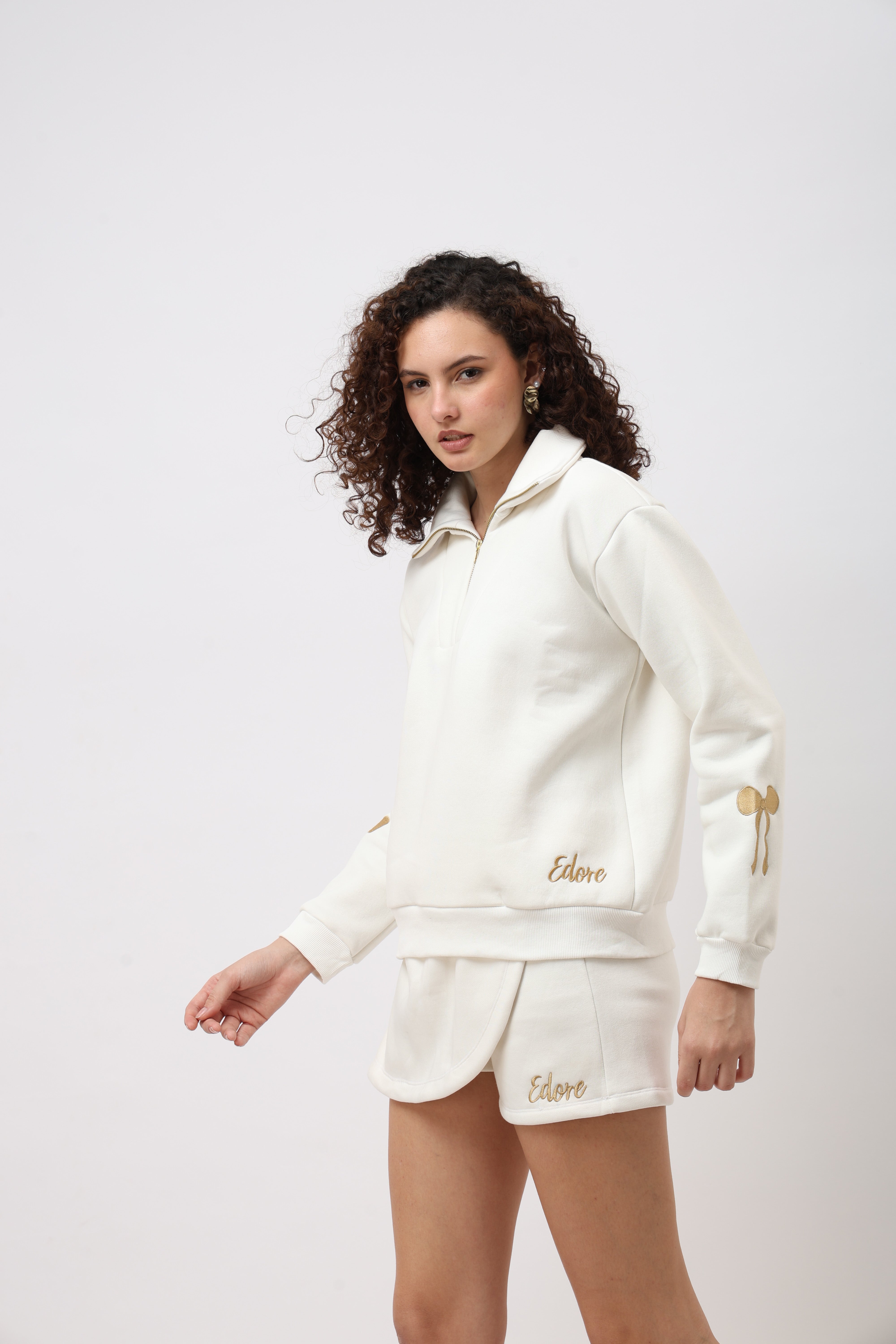 Aven Off White Skort