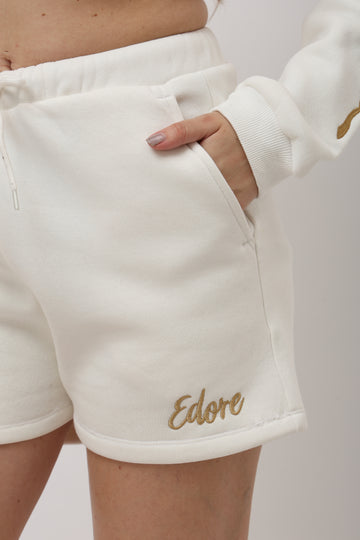 Rumi Off White Shorts