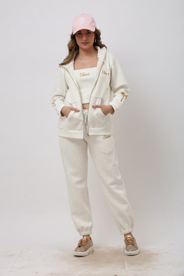 Rovyn Off White 3 Piece Co-ord Set