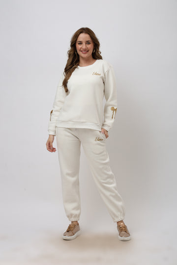 Nexel Off White Co-ord Set