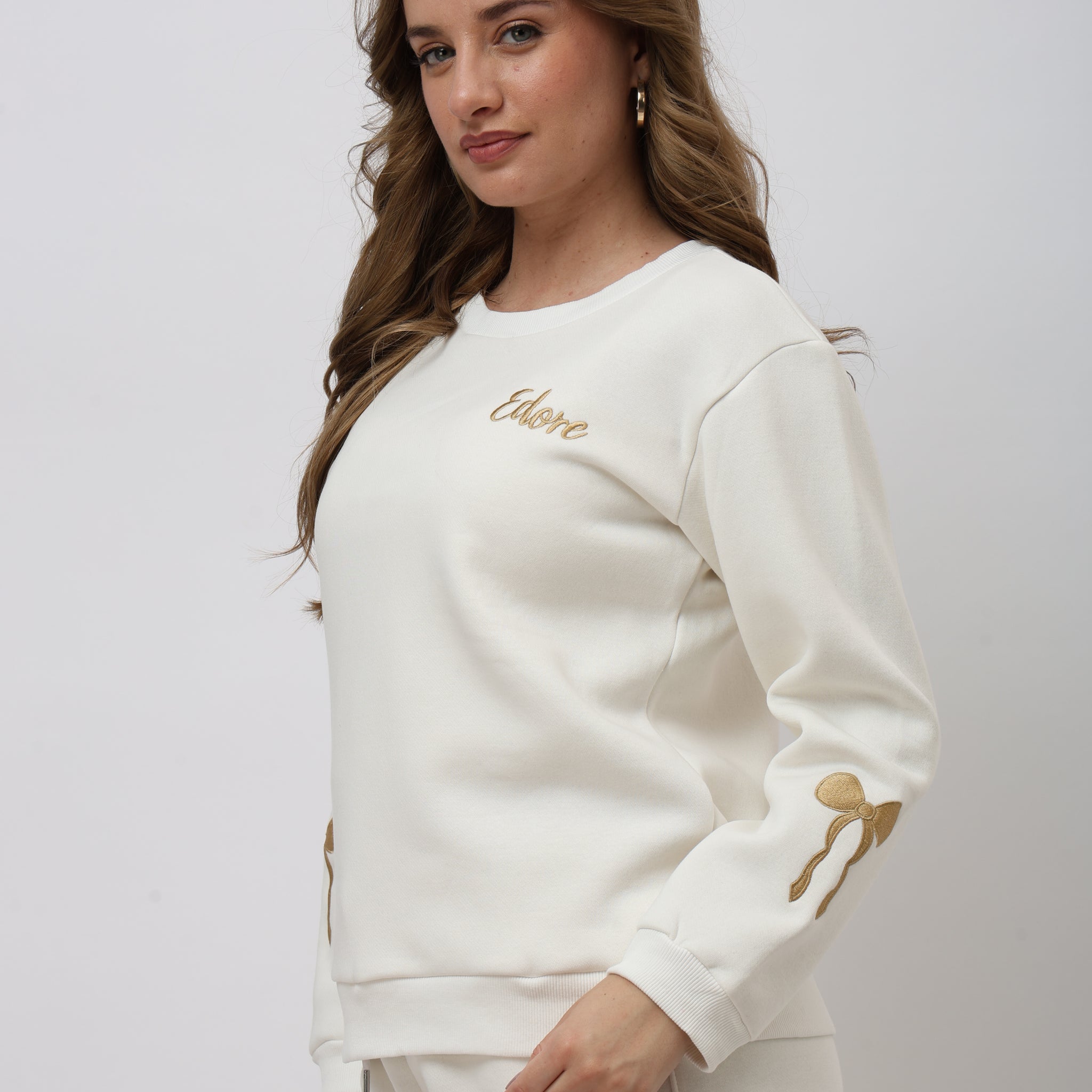 Elara Off White Sweatshirt