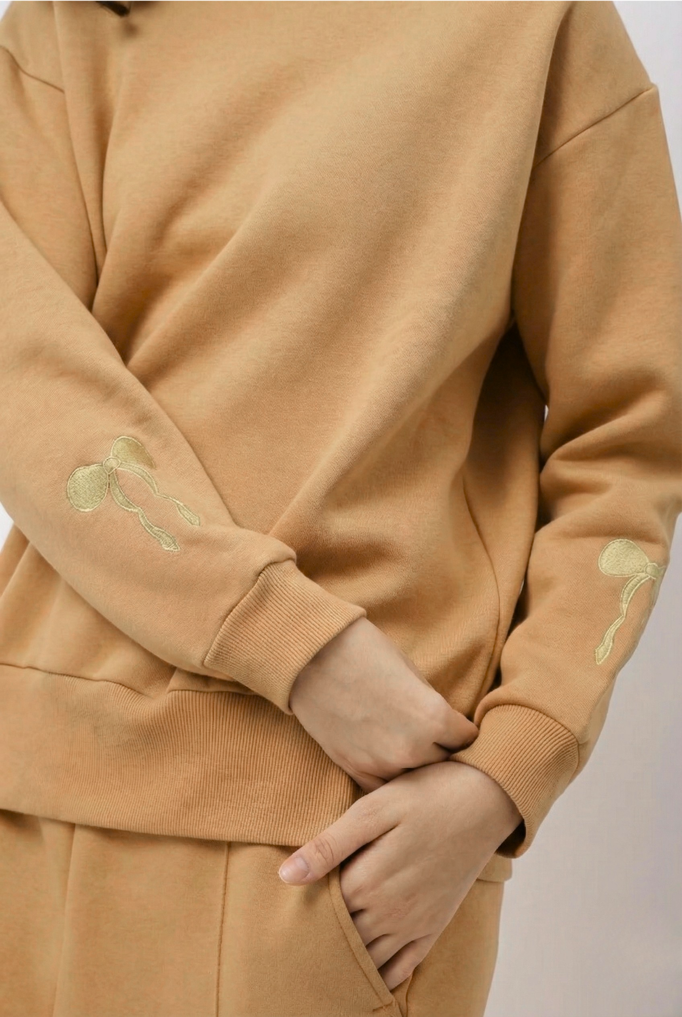 Solin Beige Sweatshirt