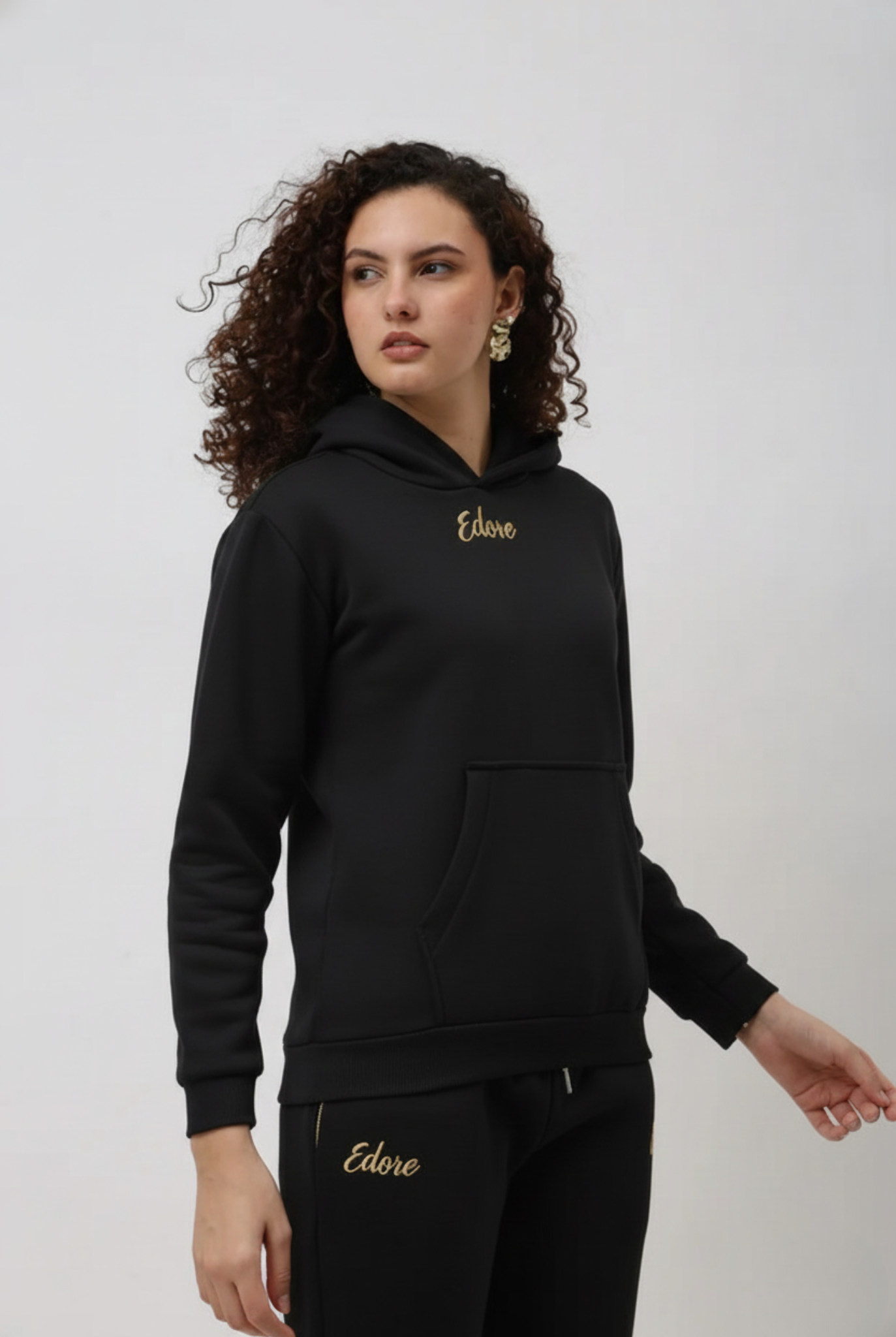 Merrick Women’s Black Hoodie