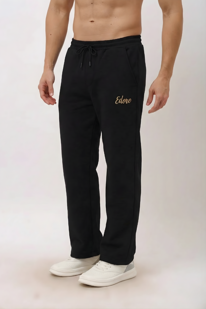Kaia Men's Black Relaxed Pyjama
