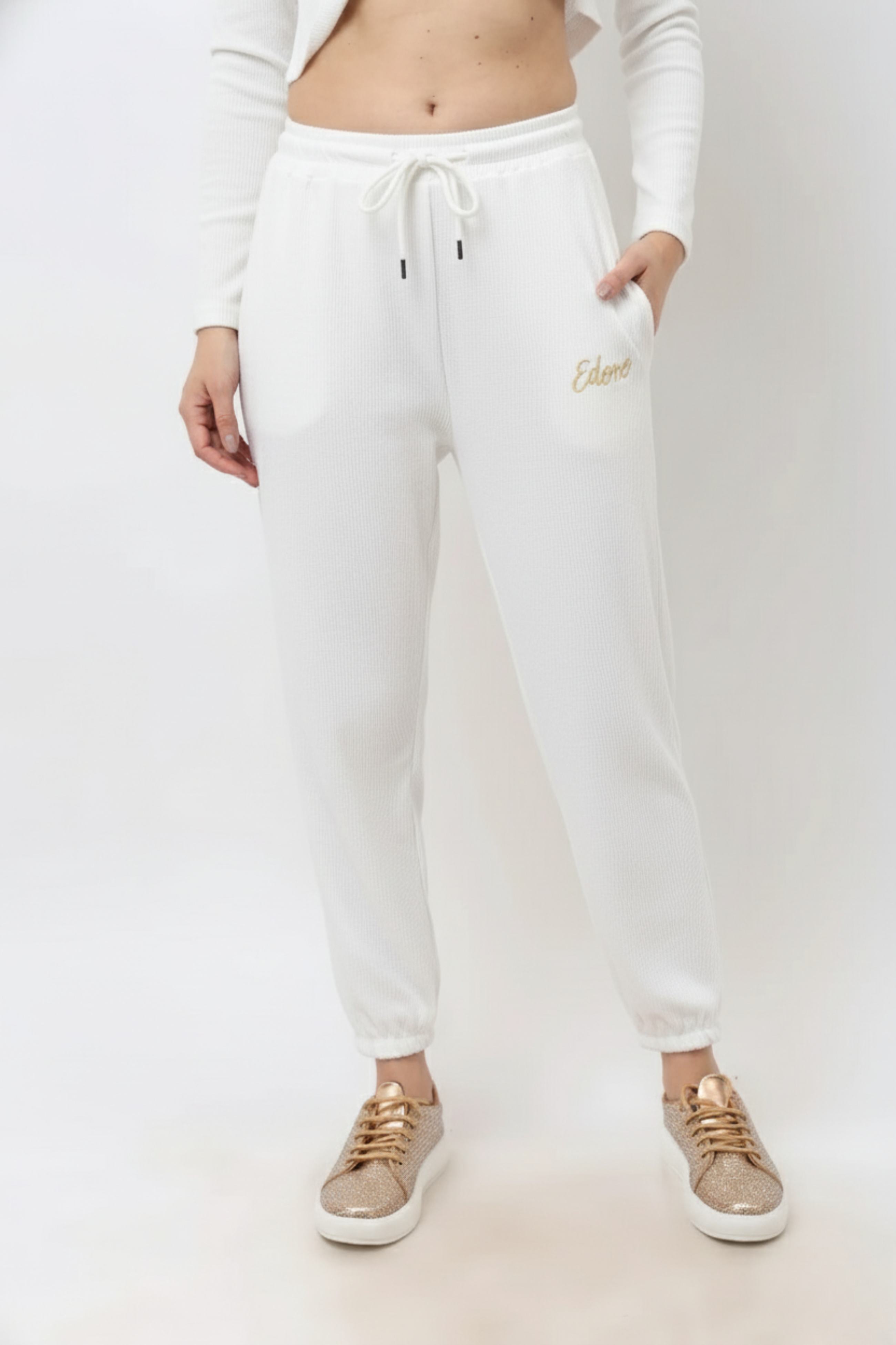 Cera White Jogger