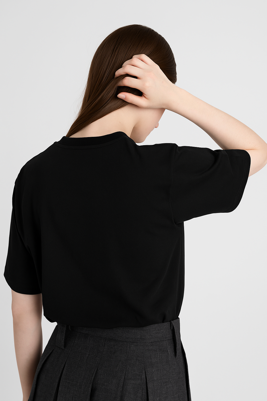 Black Noir Signature Unisex Tee by Edore