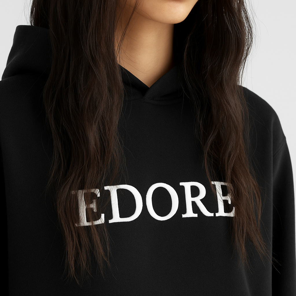 The OG Black Hoodie By Edore