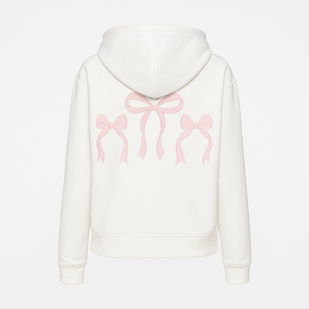 Bow Hoodie By Edore