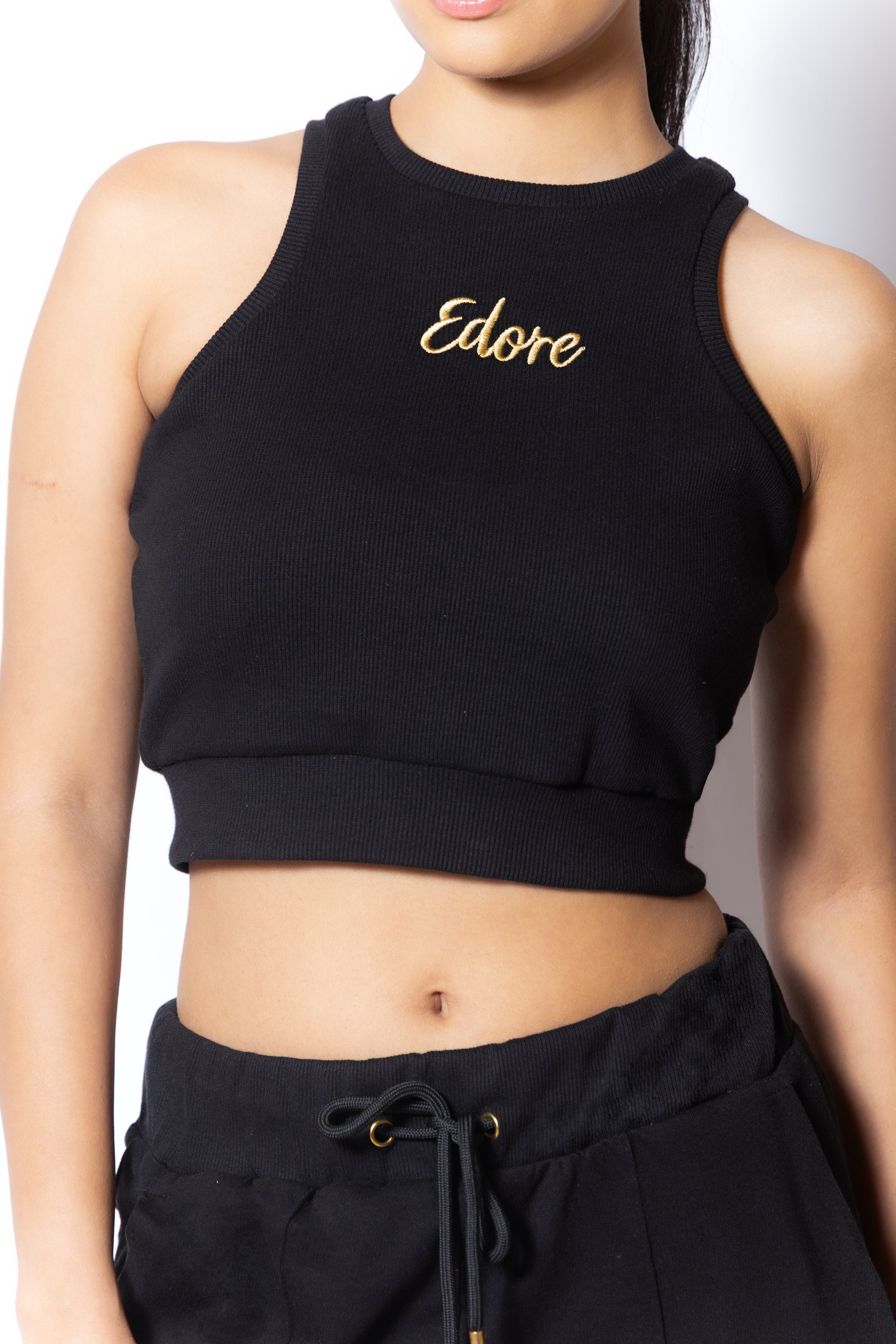Valoir Ribbed Crop Top
