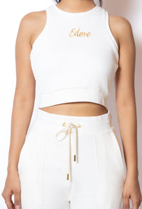 Valoir Ribbed Crop Top (Test)