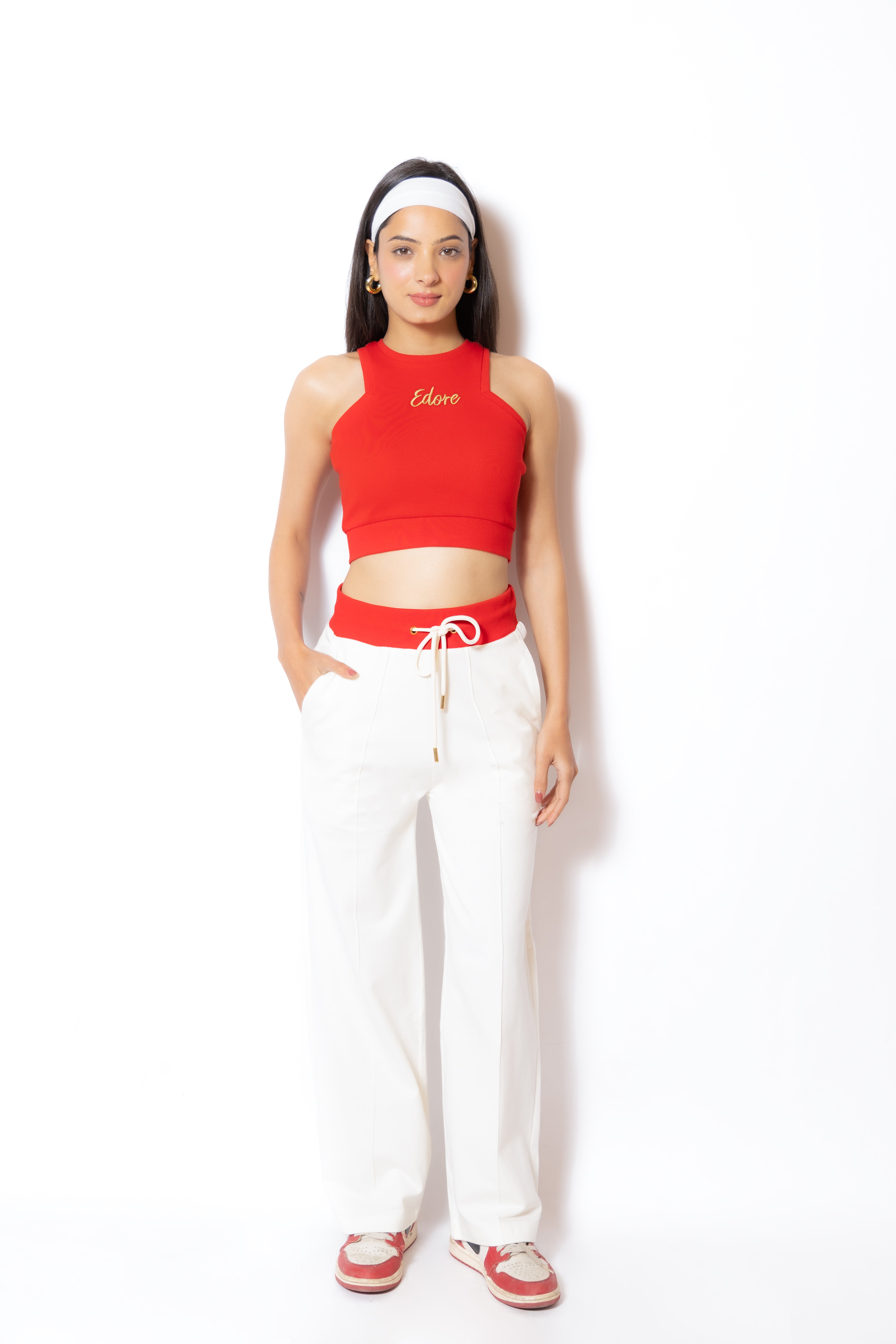 Clara Ribbed Crop Top