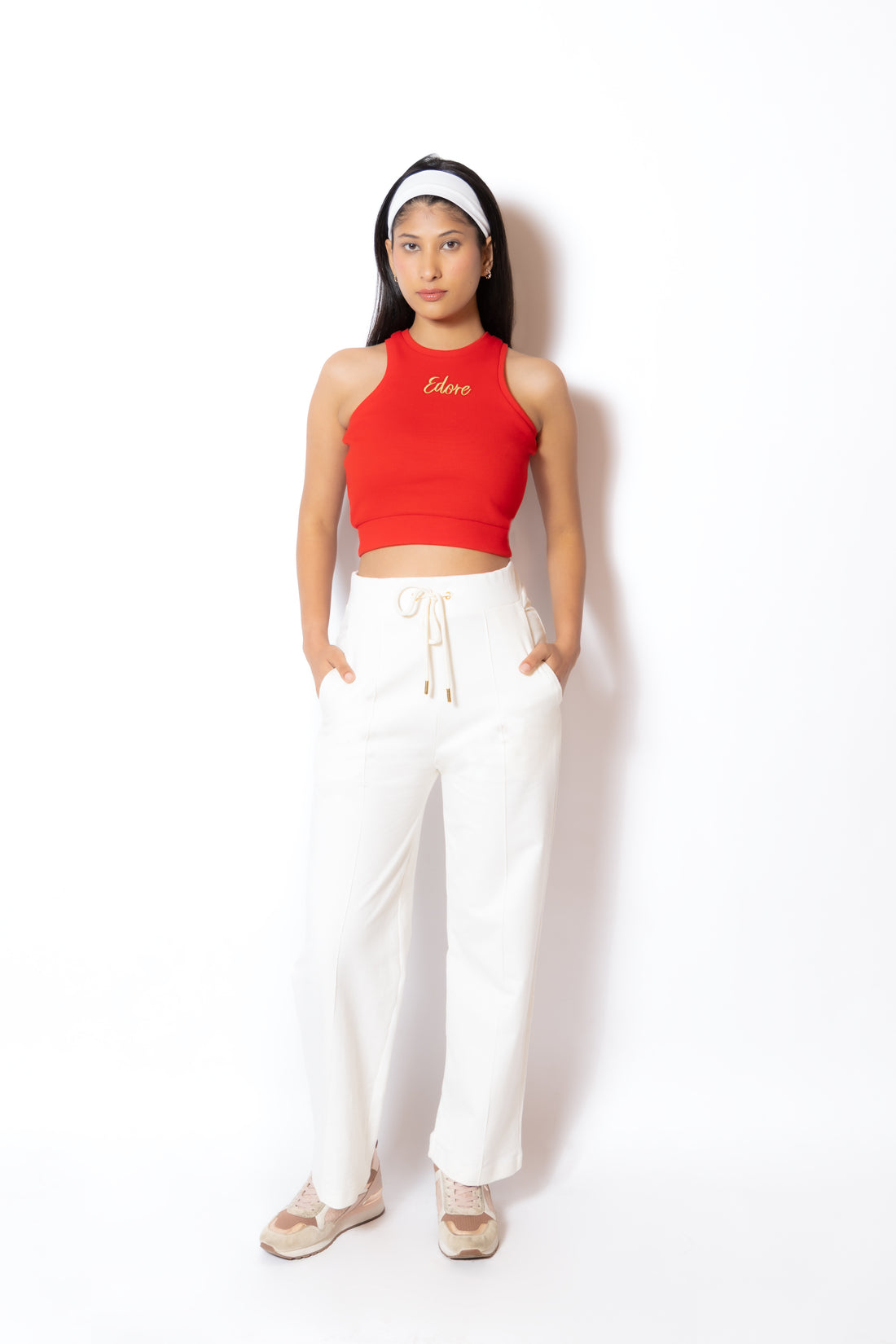 Valoir Ribbed Crop Top