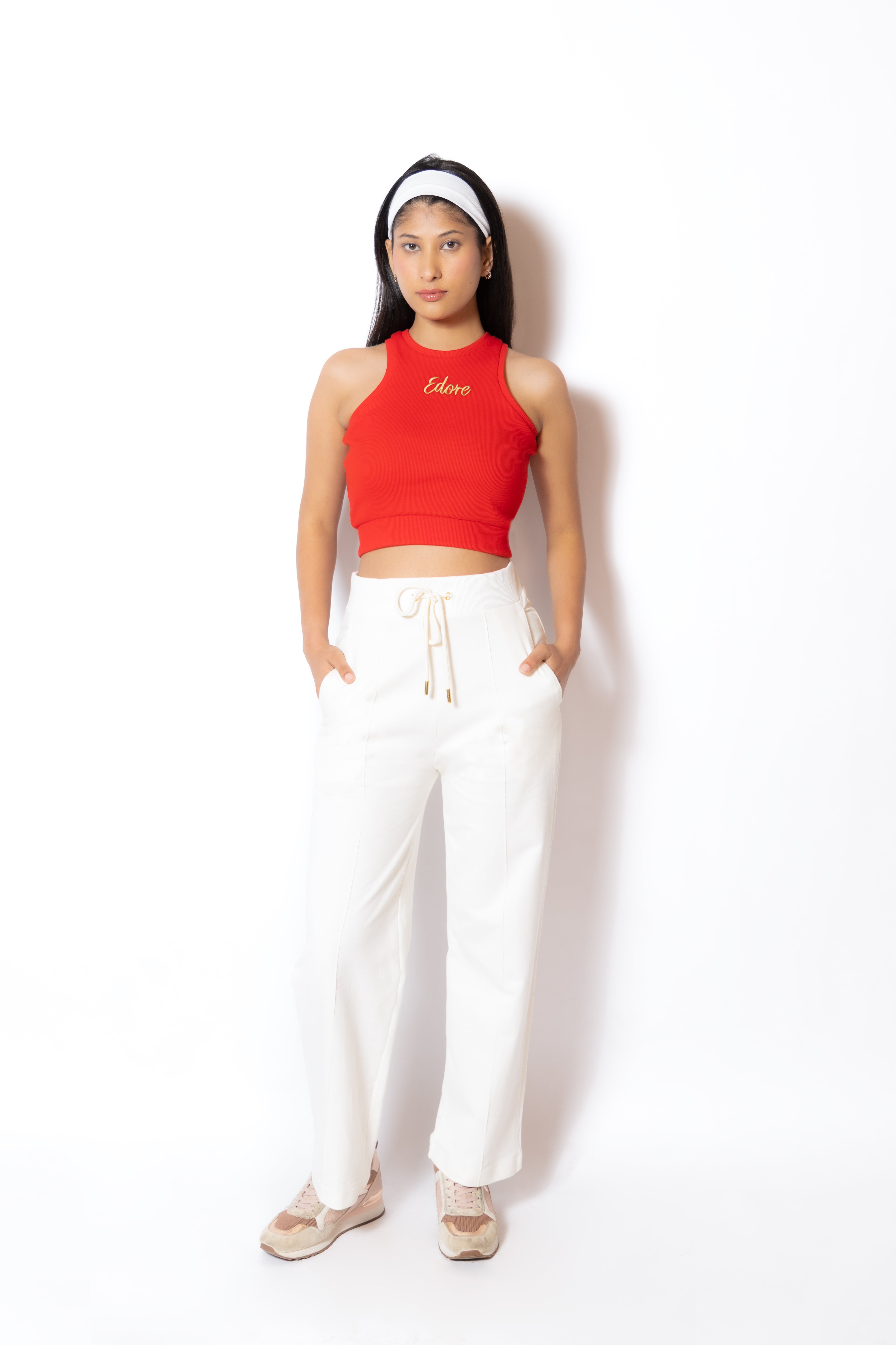 Valoir Ribbed Crop Top