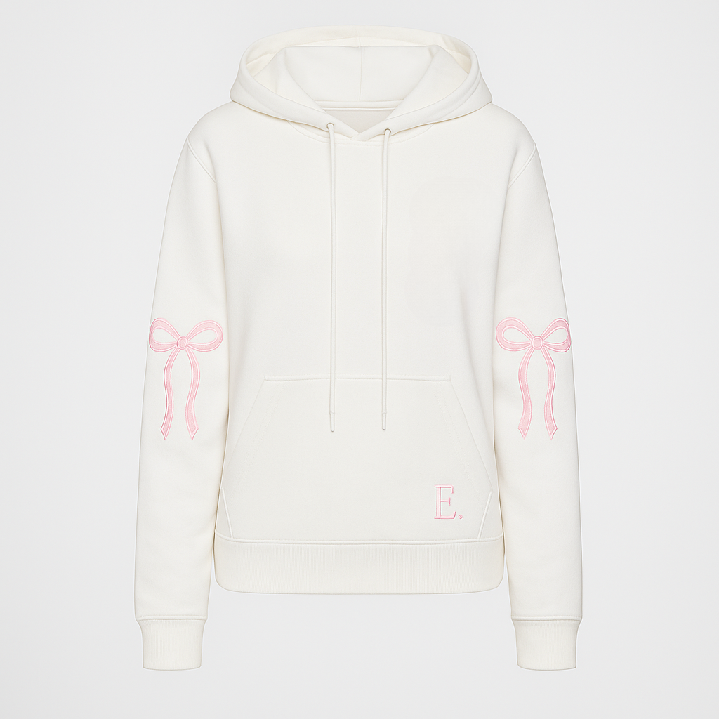 Bow Hoodie By Edore