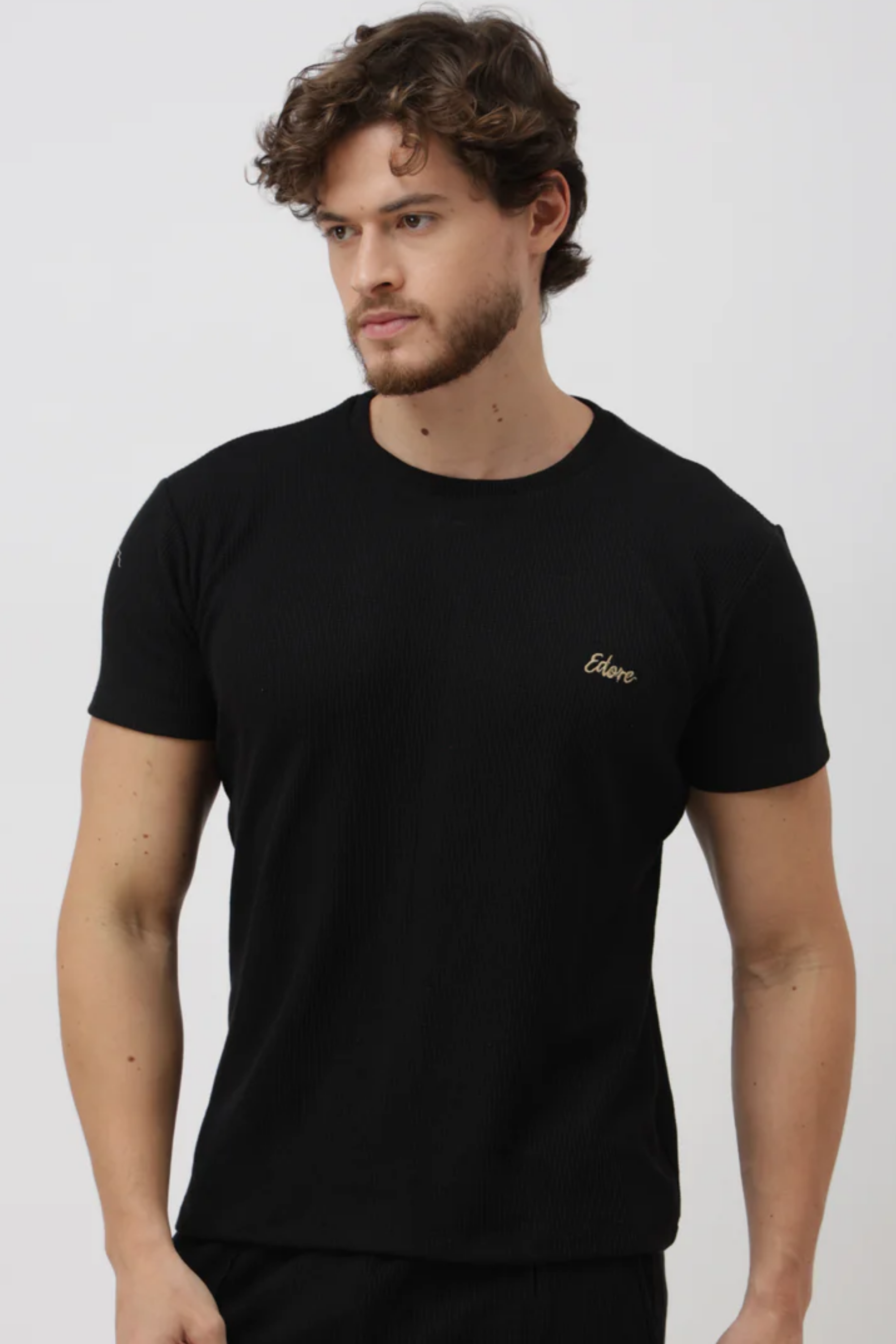 Rowan Men’s Black Relaxed Fit T-Shirt